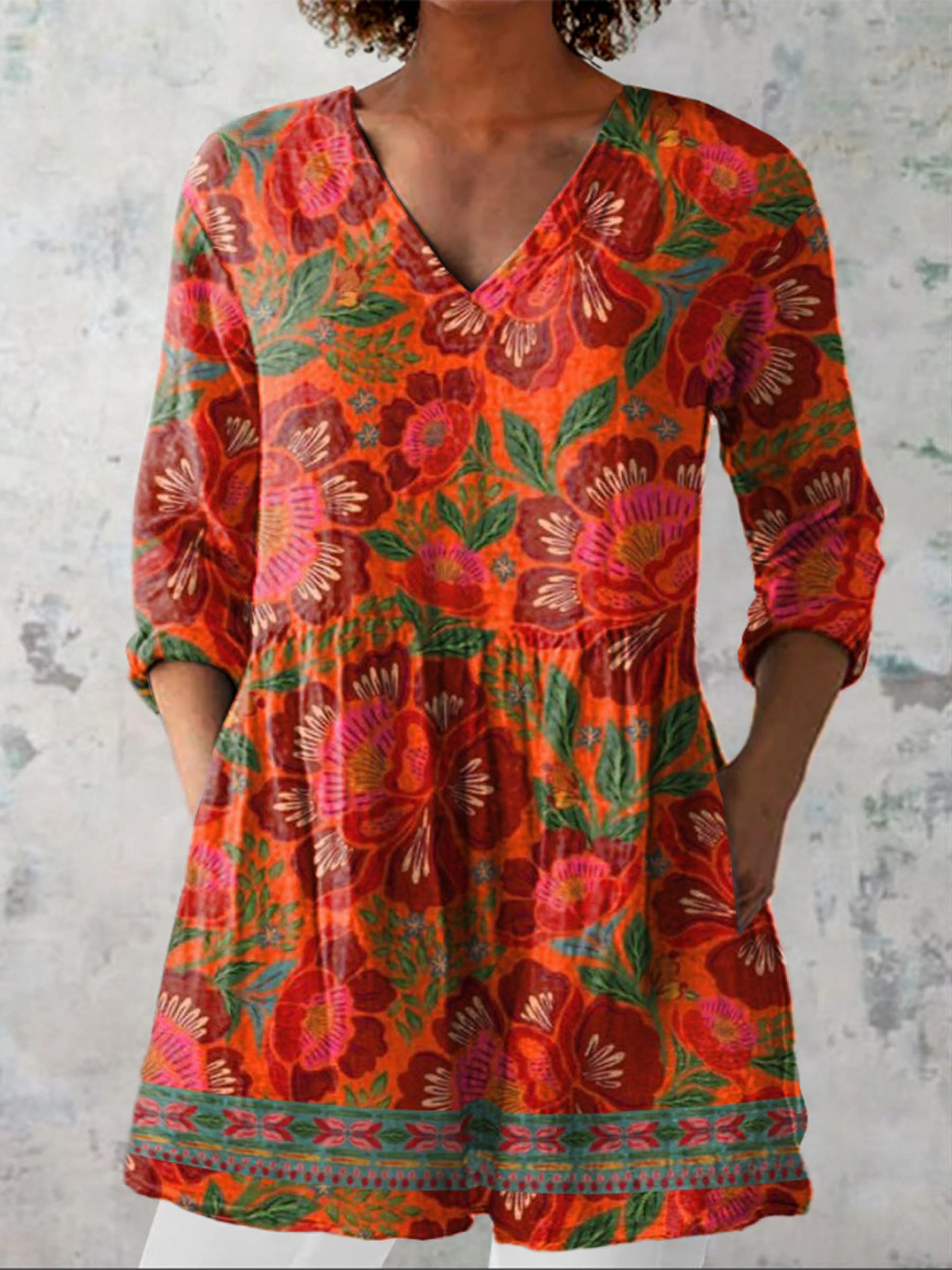 Orange-Green / 4XL
