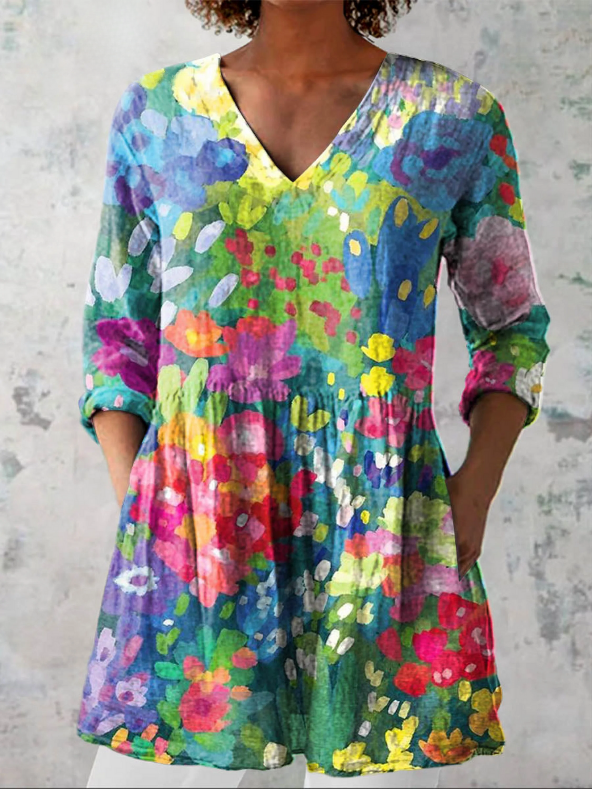 Multicolor Floral / 4XL