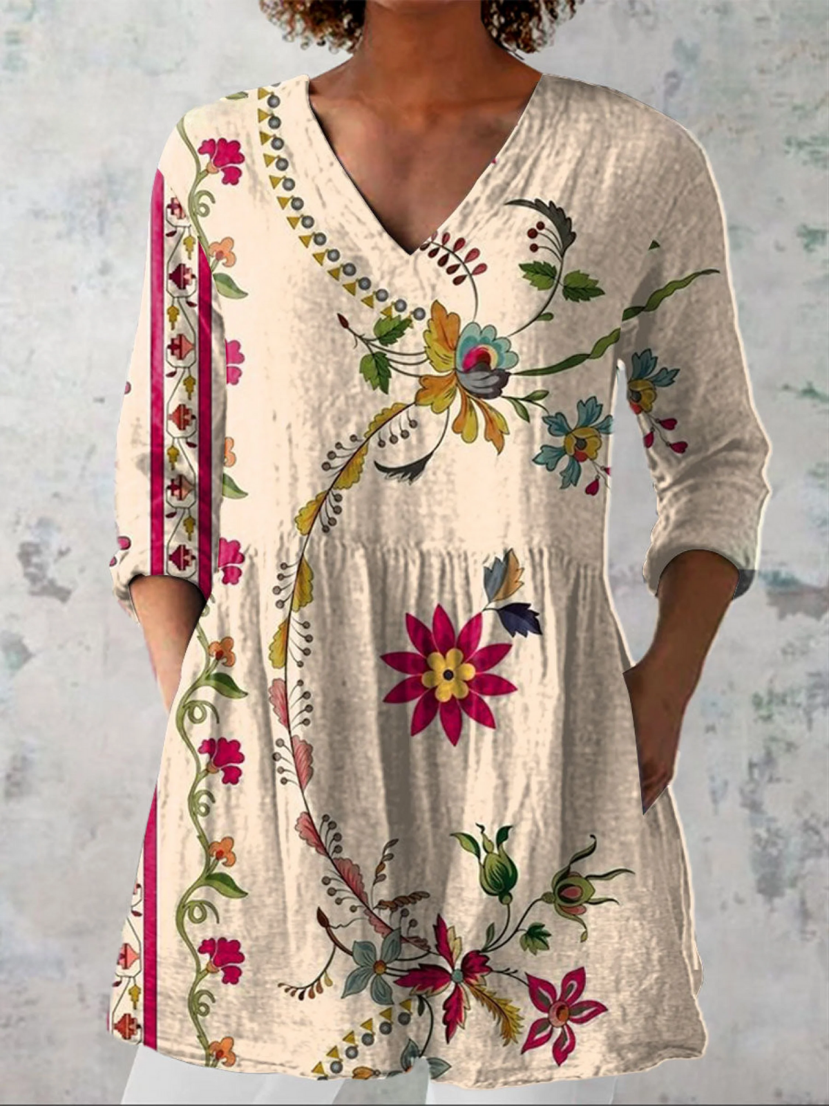Beige / 4XL